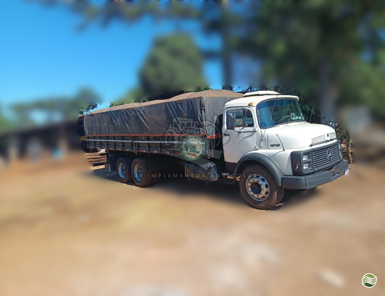CAMINHAO MERCEDES-BENZ MB 1516 Graneleiro BiTruck 8x2 JZ Implementos Agrícolas TOLEDO PARANÁ PR